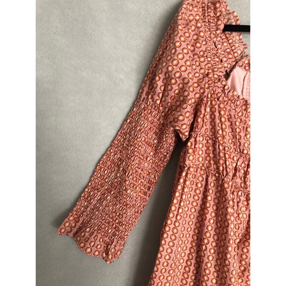 Free People Women's Small Star Dip Mini Dress in Glass Roses Combo NEW - Picture 3 of 9